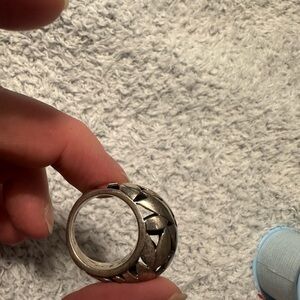Metal Smith Sterling silver raised ring. Size 9. Worn twice.